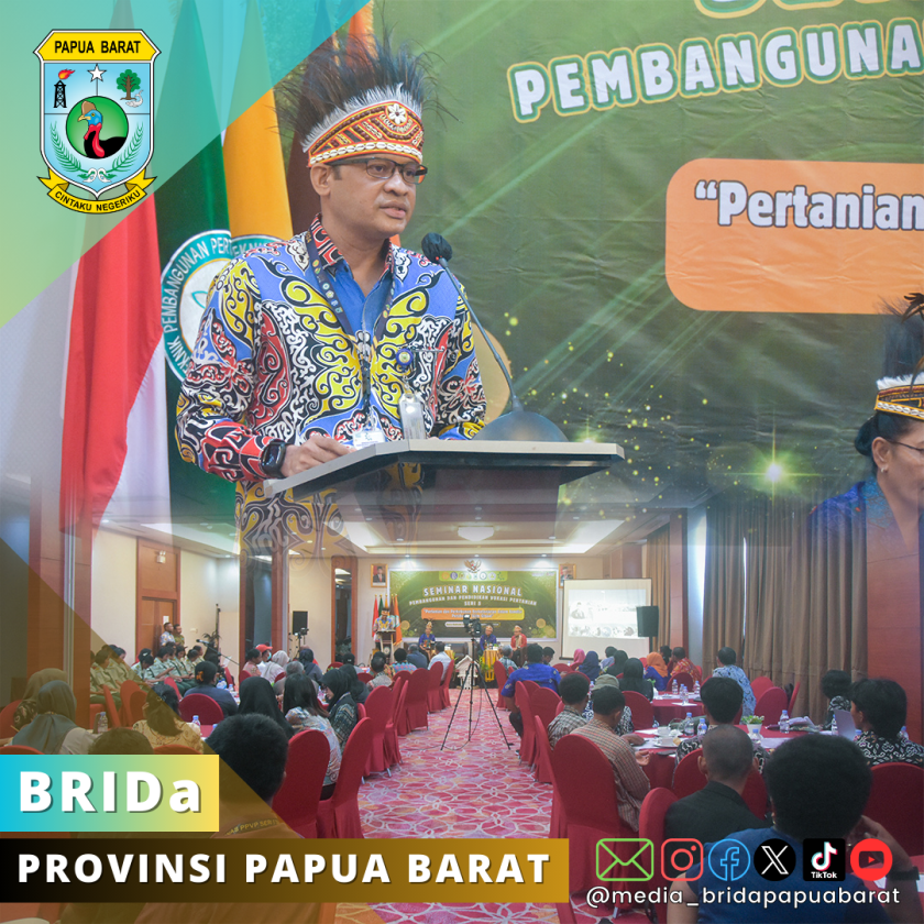 Perlu Kolaborasi Lintas Sektor Dalam Mendukung Pembangunan Pertanian Berkelanjutan di Papua Barat