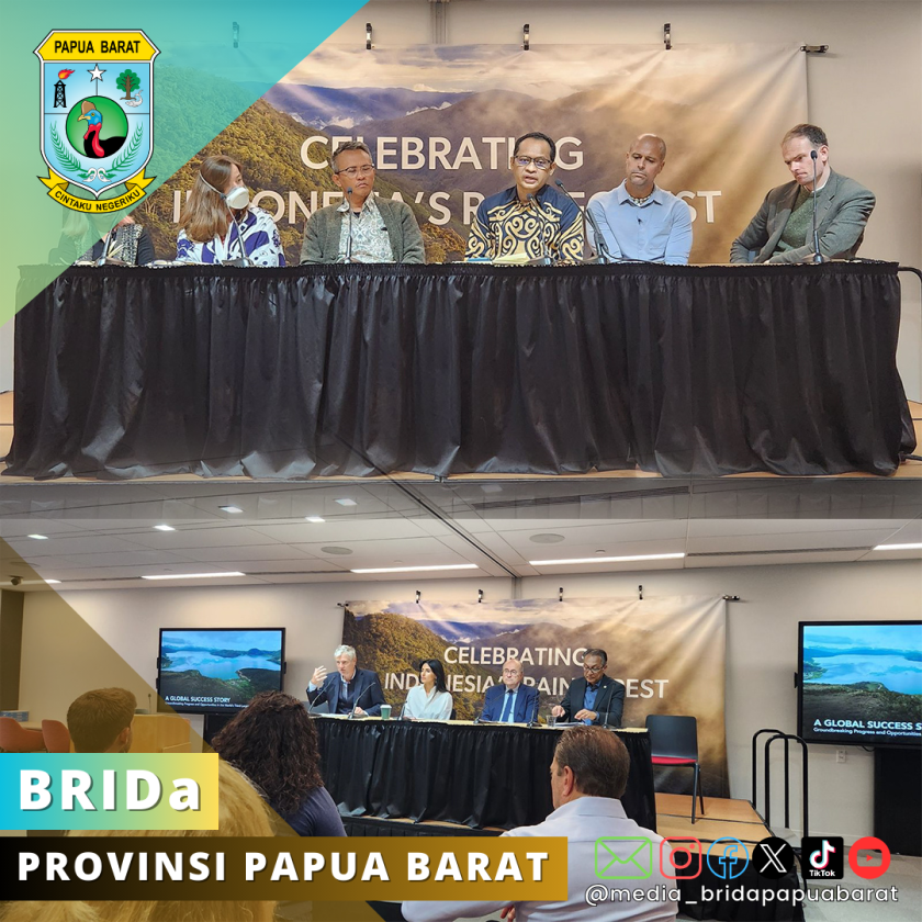 BRIDA Papua Barat Sharing Pembangunan Berkelanjutan pada New York Climate Week 2024