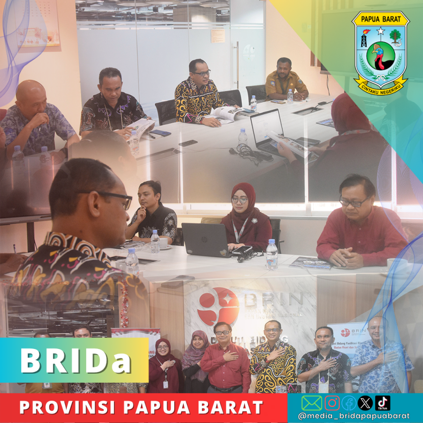 BRIN DAN BRIDA PAPUA BARAT GELAR DISKUSI BAHAS PERIZINAN RISET PENELITI ASING
