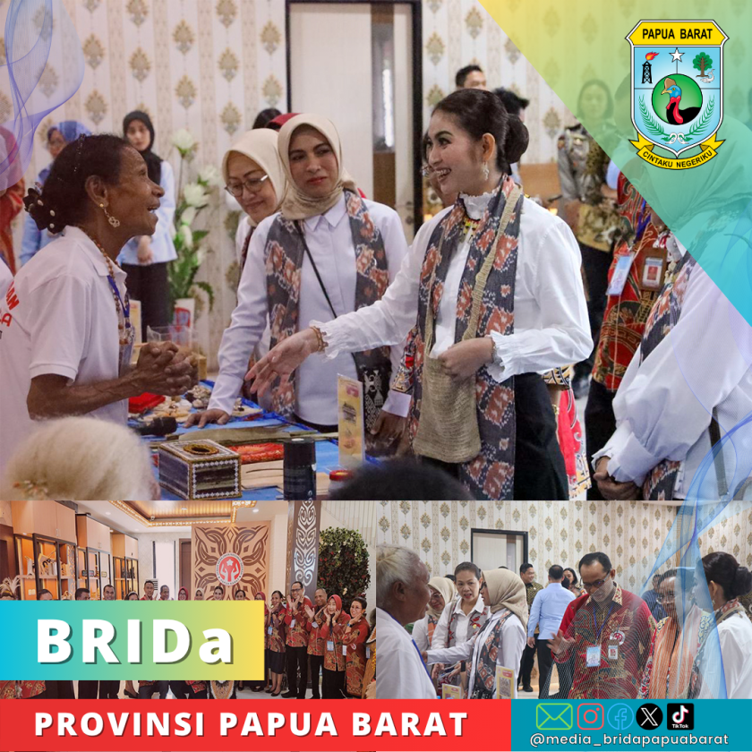 Kunjungi Galeri Dekranasda Papua Barat, Ketua Umum Dekranas Apresiasi Kreativitas Pengrajin dan Seniman Asli Papua