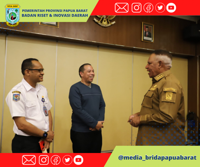 KUNJUNGAN PERDANA DEPUTI RISET DAN INOVASI DAERAH DI PAPUA BARAT: SANGAT TERKESAN DAN APRESIASI BUAT BRIDA PAPUA BARAT