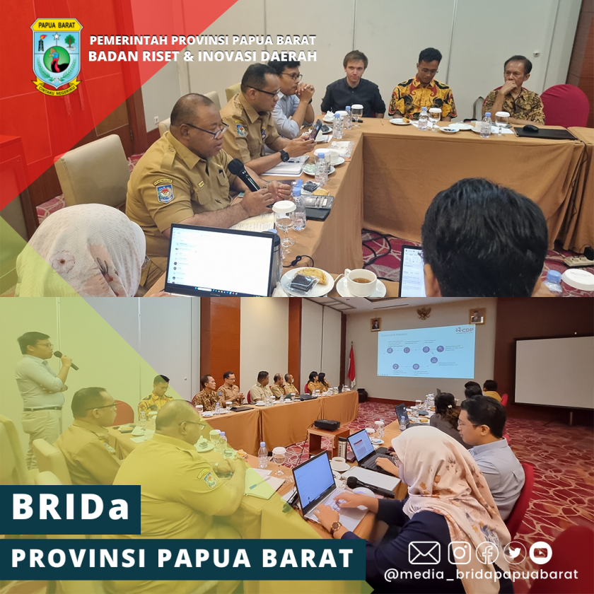 KEPALA BRIDA BUKA FGD PENYUSUNAN RESPON CDP KUISIONER TAHUN 2023 DAN COLLABORATION PITCHBOOK