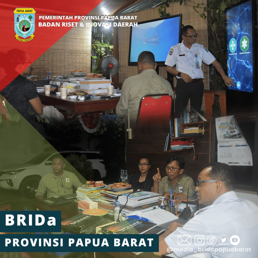 BRIDA PAPUA BARAT DAN WWF-ID SALING MEMBUKA PELUANG KERJASAMA UNTUK MELANJUTKAN SINERGITAS YANG TELAH ADA