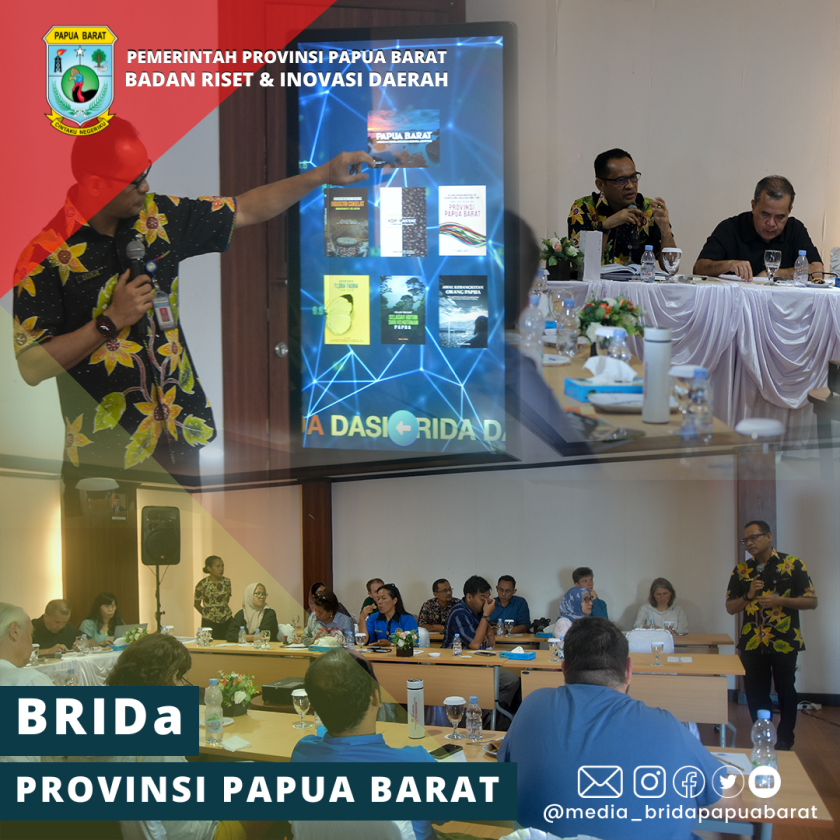 TIM RISET EMPAT INSTITUSI BESAR KUNJUNGI BRIDA PAPUA BARAT GUNA JAJAKI RENCANA KERJASAMA RISET