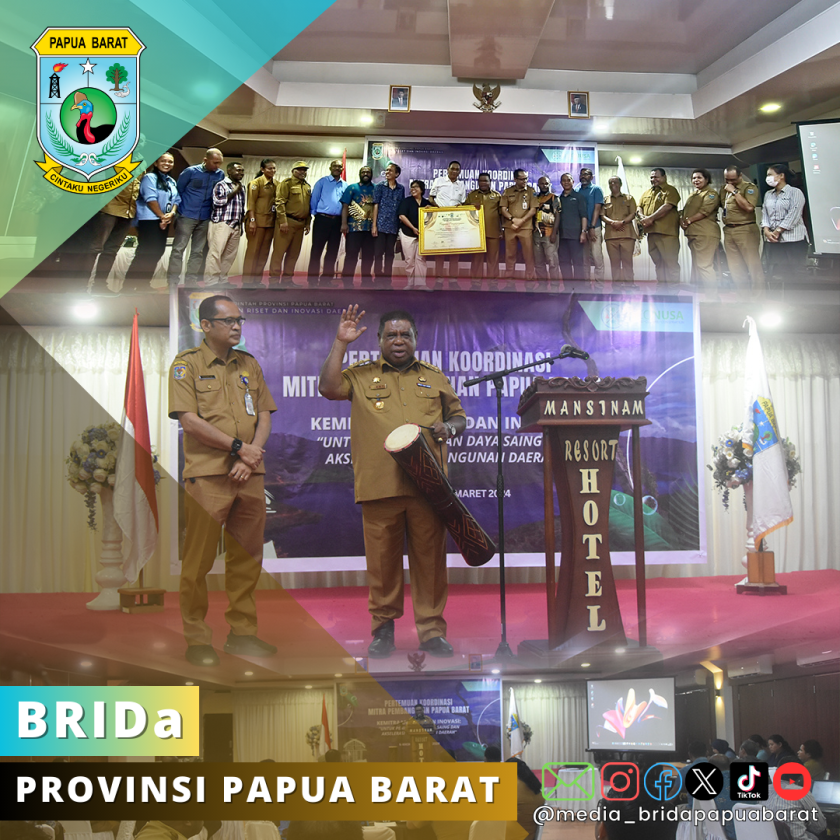 GUBERNUR PAPUA BARAT: PEMERINTAH BUTUH KEMITRAAN DALAM PEMBANGUNAN DAERAH