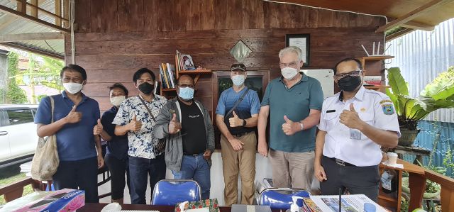 Pertemuan Kepala Balitbangda Papua Barat bersama Tim Manajemen Baru Green Economic Growth