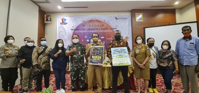 Gubernur Papua Barat Buka Workshop Produksi Film Dokumenter & Konten Kreatif
